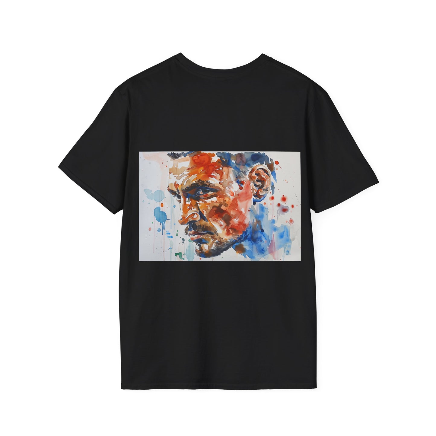 Usyk Boxing Watercolor Tee: Champion Style