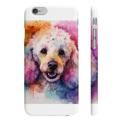 Poodle Perfection:Elegant Pup Phone Case