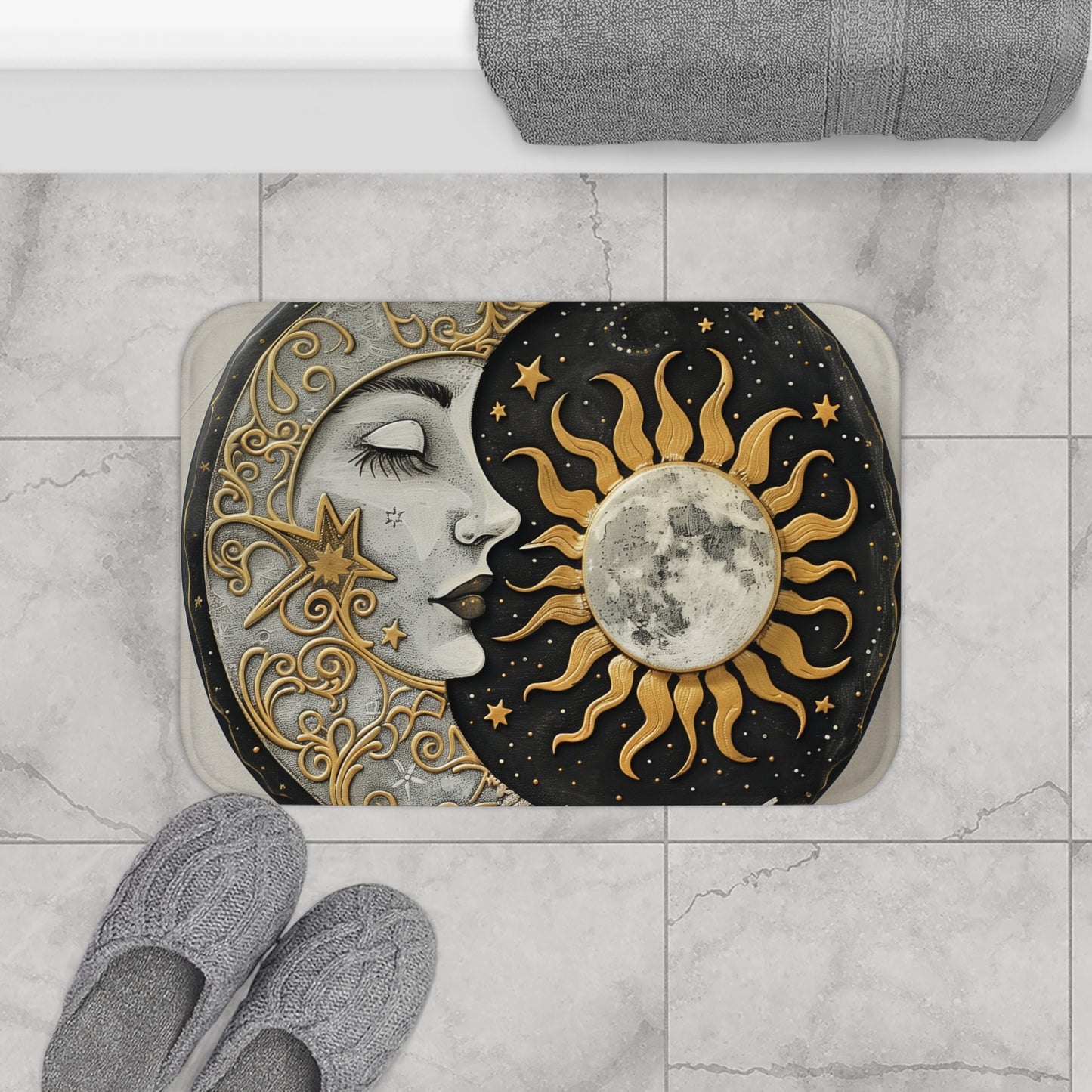 Celestial Mandala Bath Mat