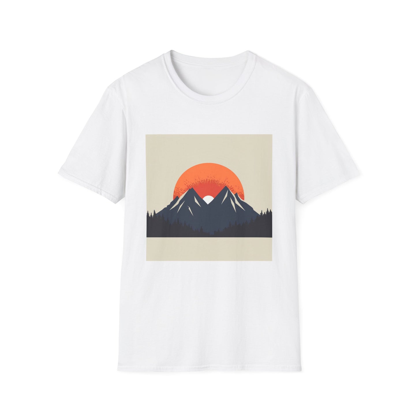 Peaks of Dawn: A Minimalist Sunrise