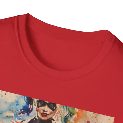 Gotham's Jester: A Harley Quinn T-Shirt