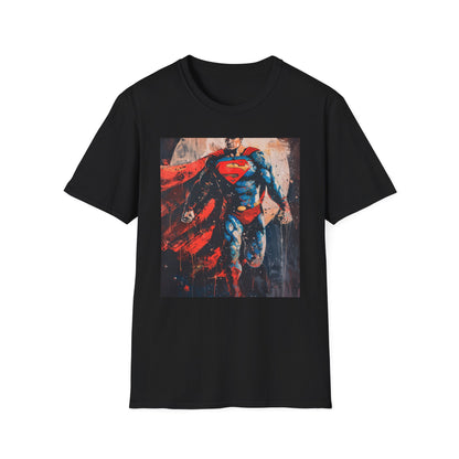 Unveiling the Hero Within: The Timeless Legacy of Superman | T-Shirt | art, comic book art, DC Comics, hero, painting, pop culture, superhero, Superman | Prints with Passion