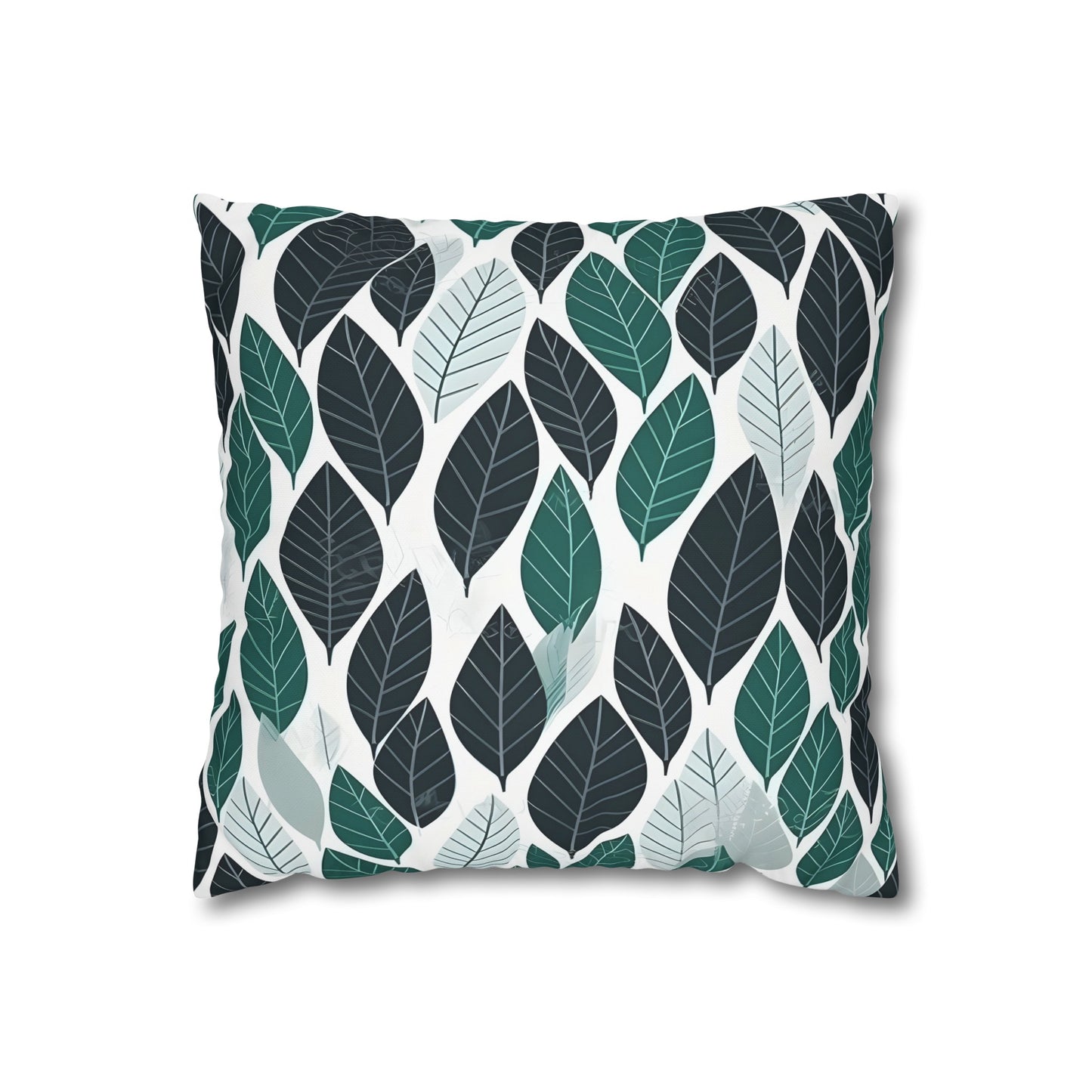 Modern Ferret & Leaf Pillowcase | Pillow Cases | All Over Print, AOP, Bed, Bedding, Home & Living, Indoor, Pillow Case, Pillow Covers, Pillows & Covers, Sublimation | Prints with Passion