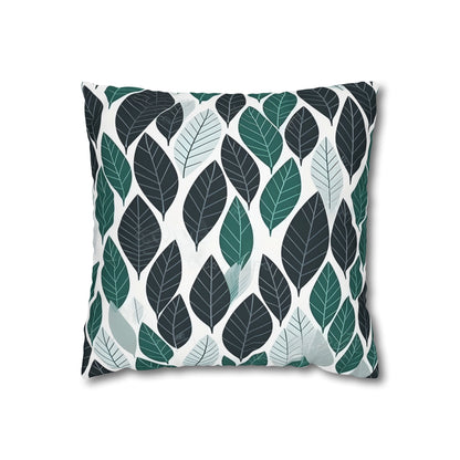 Modern Ferret & Leaf Pillowcase | Pillow Cases | All Over Print, AOP, Bed, Bedding, Home & Living, Indoor, Pillow Case, Pillow Covers, Pillows & Covers, Sublimation | Prints with Passion