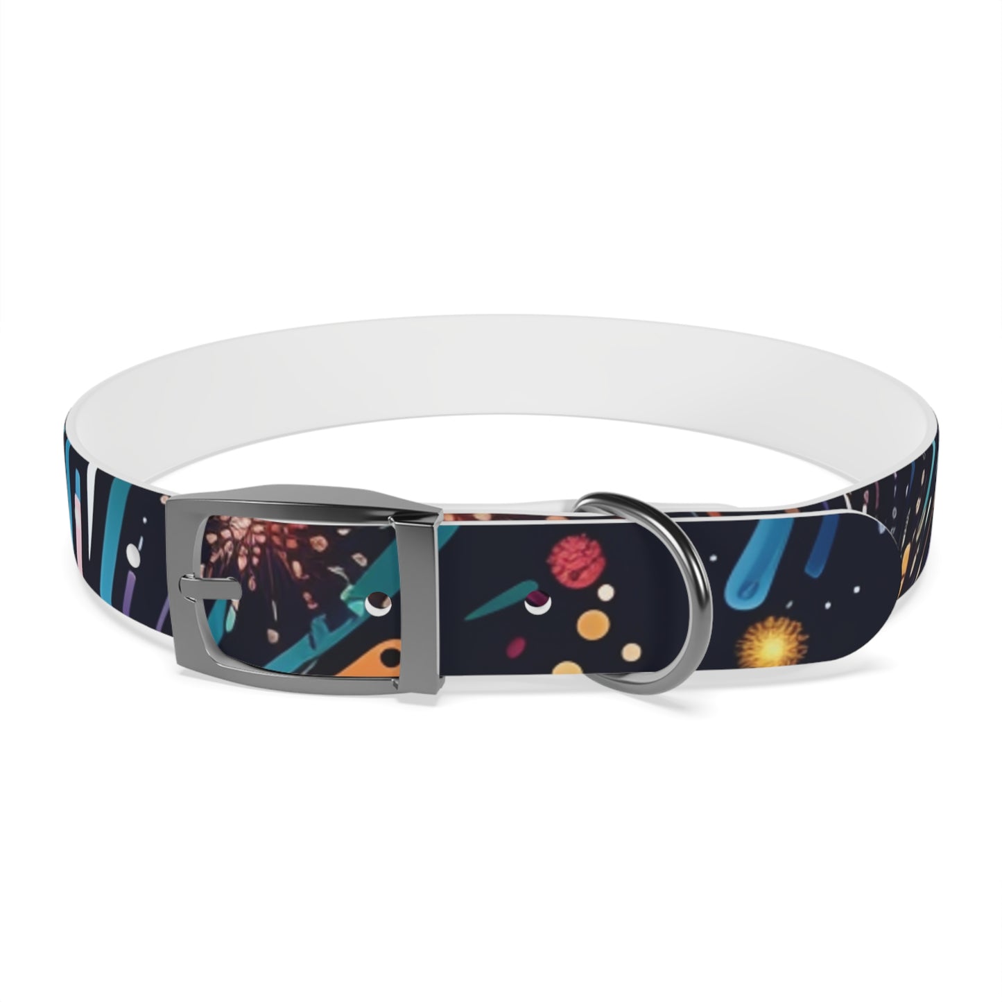 Dazzling Fireworks Dog Collar