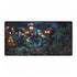 Robot Tending Starlight Garden — XL & XXL Desk Mat — Full Top-Down Artwork View