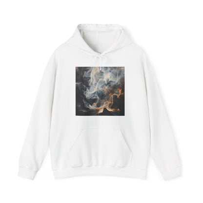 Whispers of the Ethereal: A Smoke and Shadow Exploration Hoodie