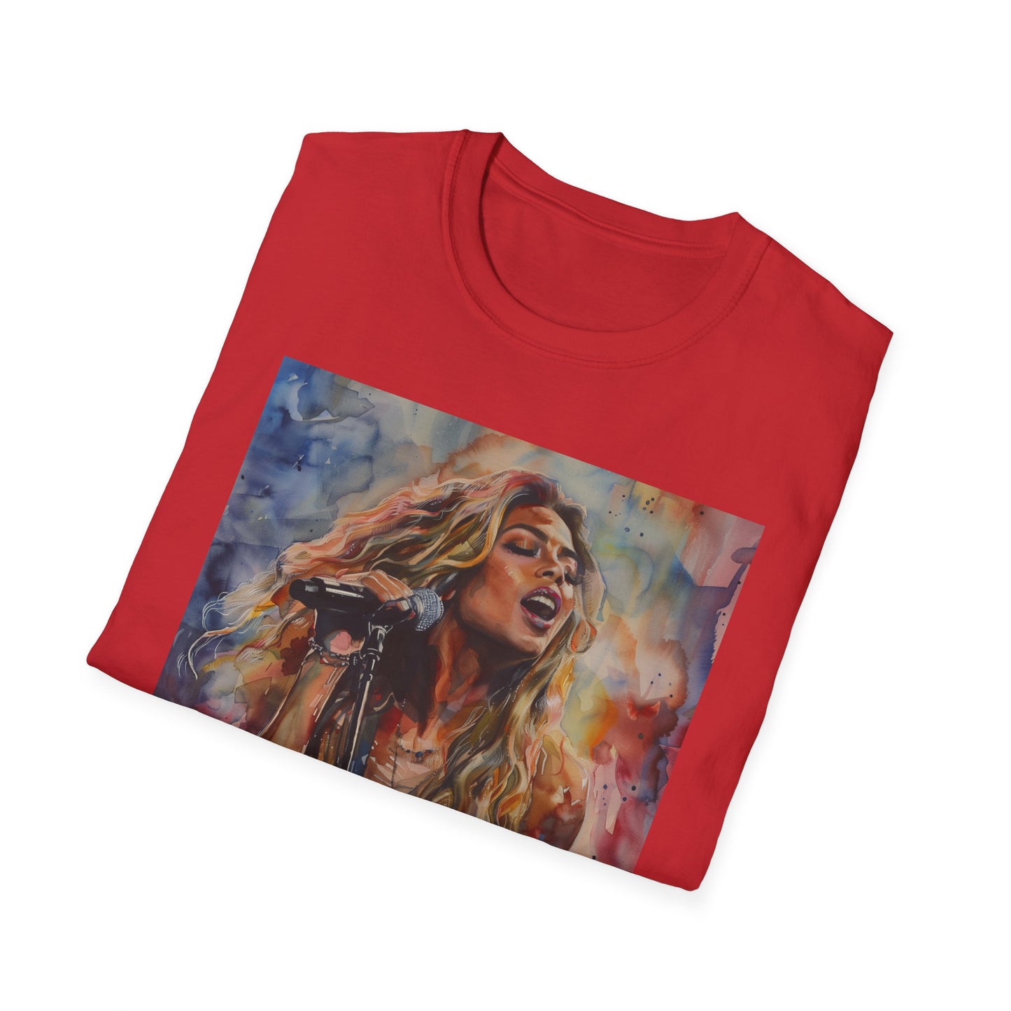 Queen Bey in Watercolor: A Concert on Your Chest