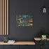 80s Retro 8-Bit Arcade Pixels — Canvas Wall Art — Product Detail View 8