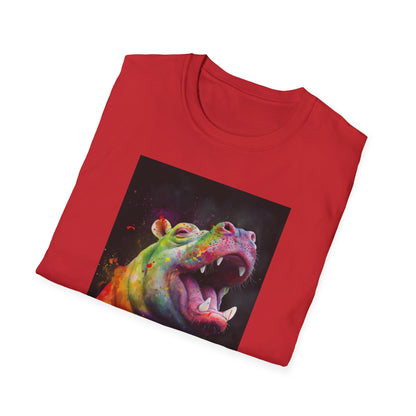 Joyful Hippo Delight Tee