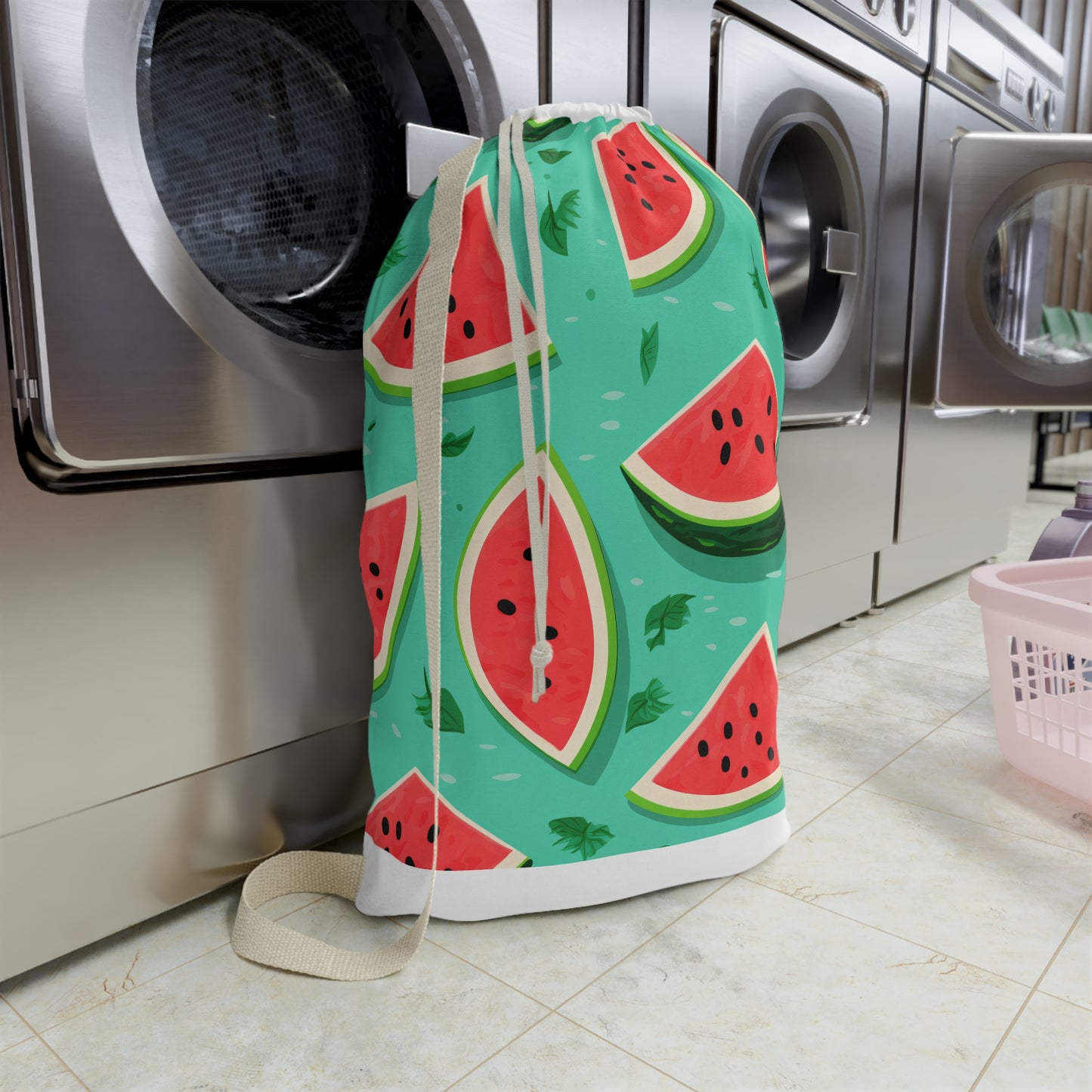 Bacano Go Watermelon Laundry Bag | Home Decor | Accessories, All Over Print, AOP, Bags, Laundry, Sublimation | Prints with Passion