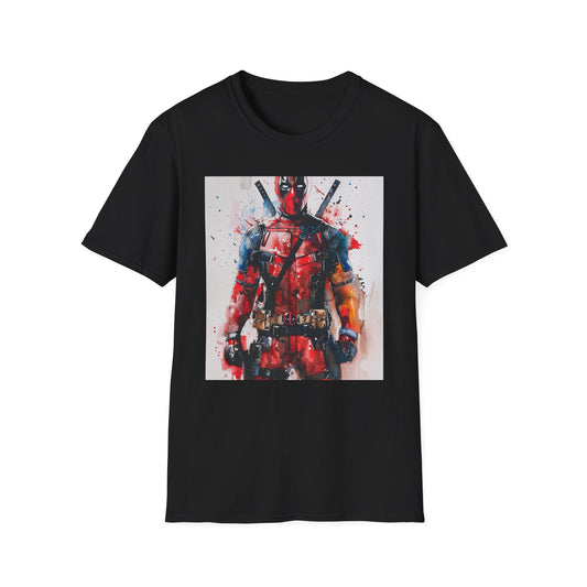 ## Chimichangas and Chaos: A Deadpool T-Shirt