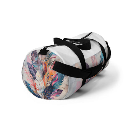 Bohemian Feather Duffel Bag