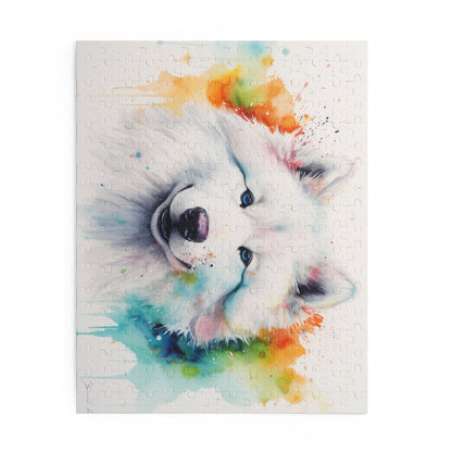 Samoyed Watercolor Jigsaw Puzzle