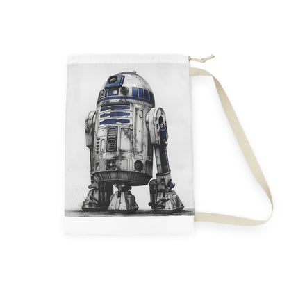 "R2-D2 Star Wars laundry bag for organized and fun laundry storage"