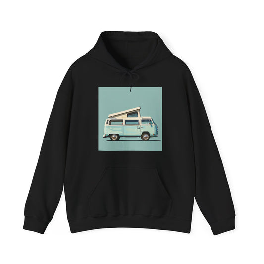 Freedom on Wheels: Vintage Camper Van Hoodie img world tickets | Hoodies | DTG, Hoodies, Men's Clothing, Regular fit, Unisex, Women's Clothing | Prints with Passion