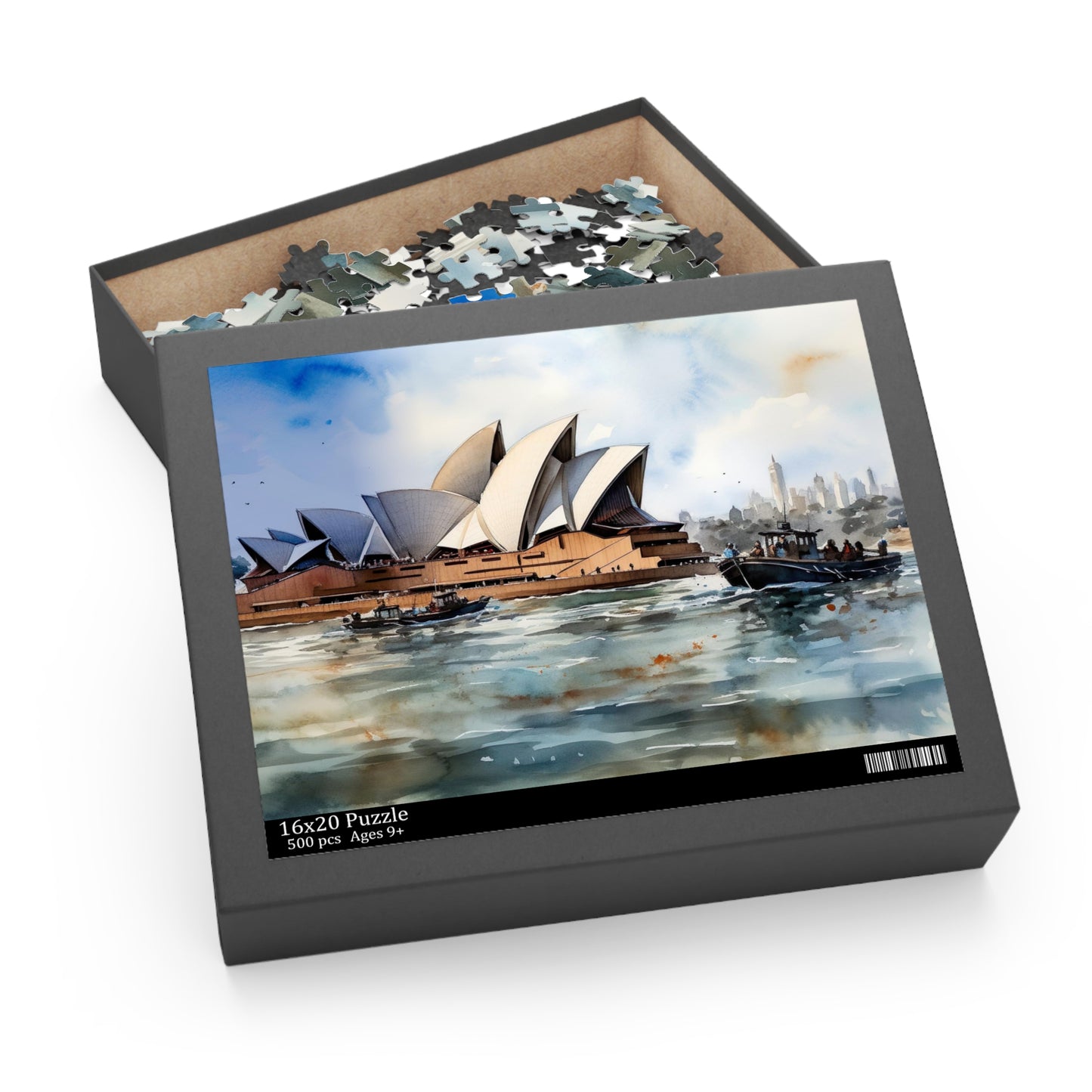 Sydney Opera House jigsaw puzzle - Piece together iconic architectural masterpiece from home