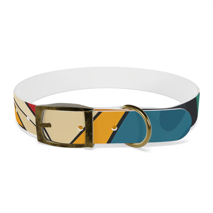 Retro Waves Dog Collar: Vibrant & Stylish