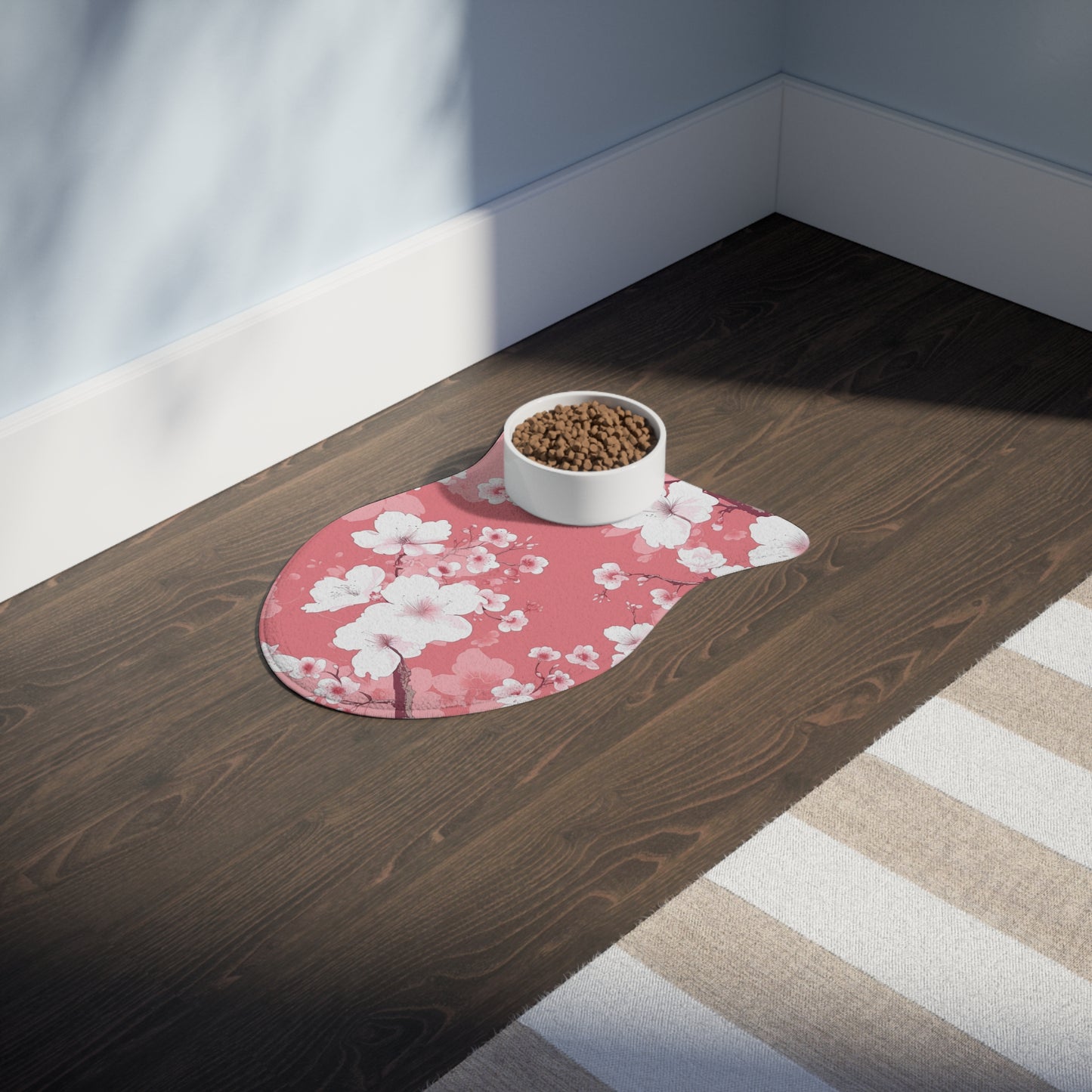 Chic Geometric Pet Feeding Mat