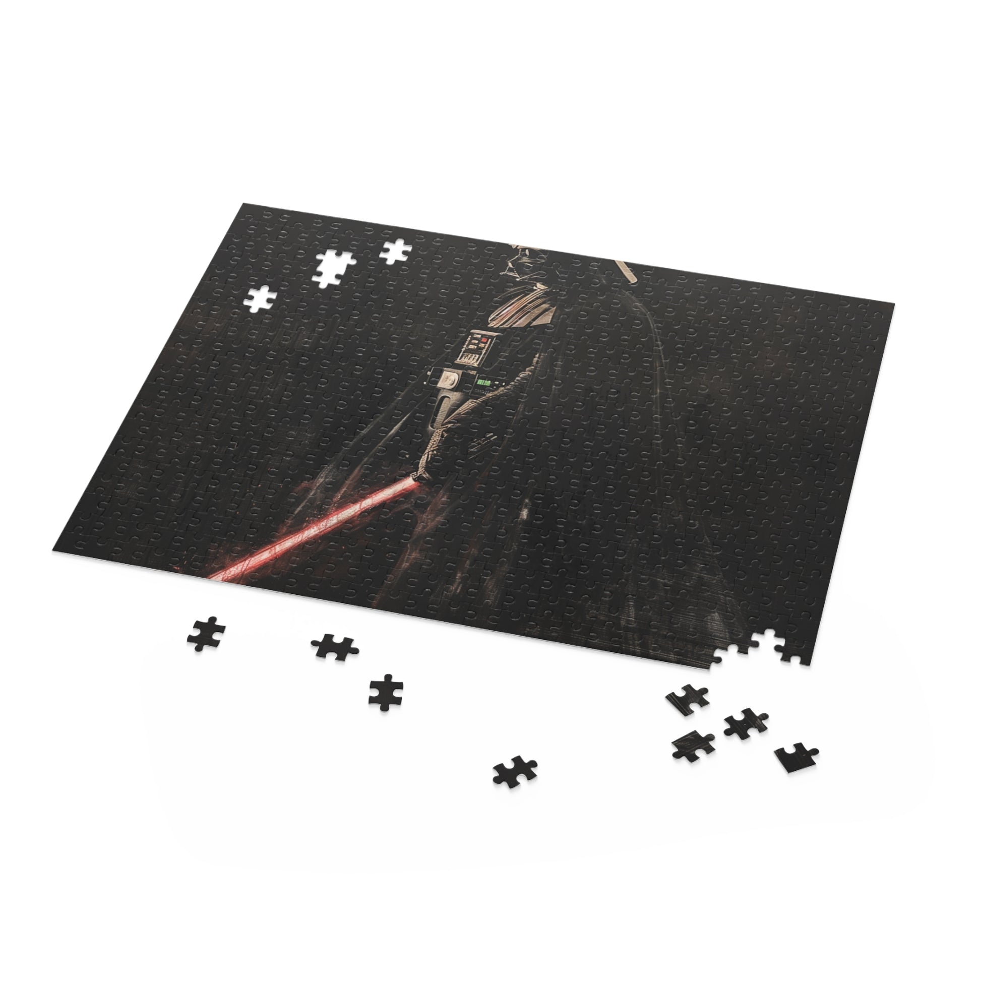 Sith Master Darth Vader Jigsaw Puzzle - Engaging Star Wars design for fans of the dark side.