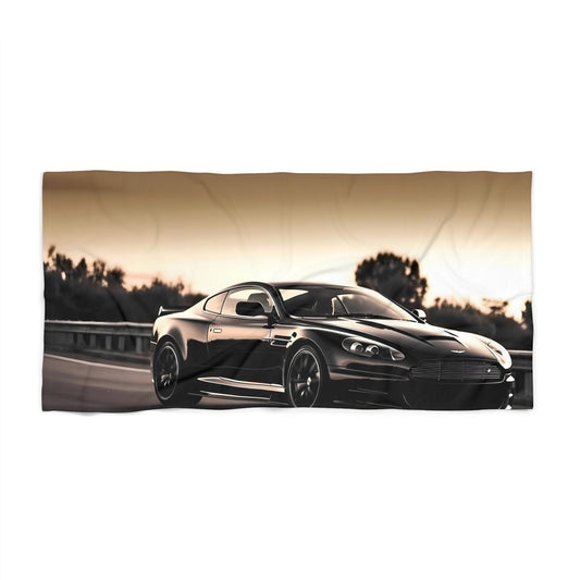 these towels showcase the elegance and power of an iconic car brand. Whether you're sunbathing or drying off after a swim