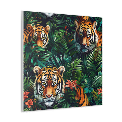 Tiger Paradise Canvas Print