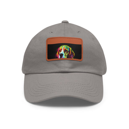 Playful Pup Beagle Baseball Cap