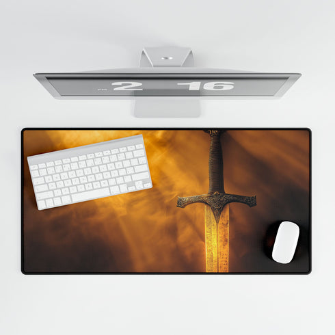 A Sword Forged from Sunlight Gaming XXL Extended Desk Mat