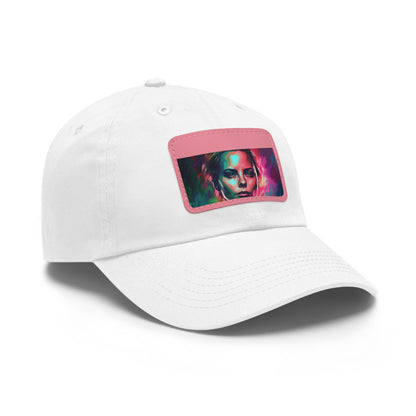 Neon Watercolor Charm: Charlize Theron Edition Baseball Cap