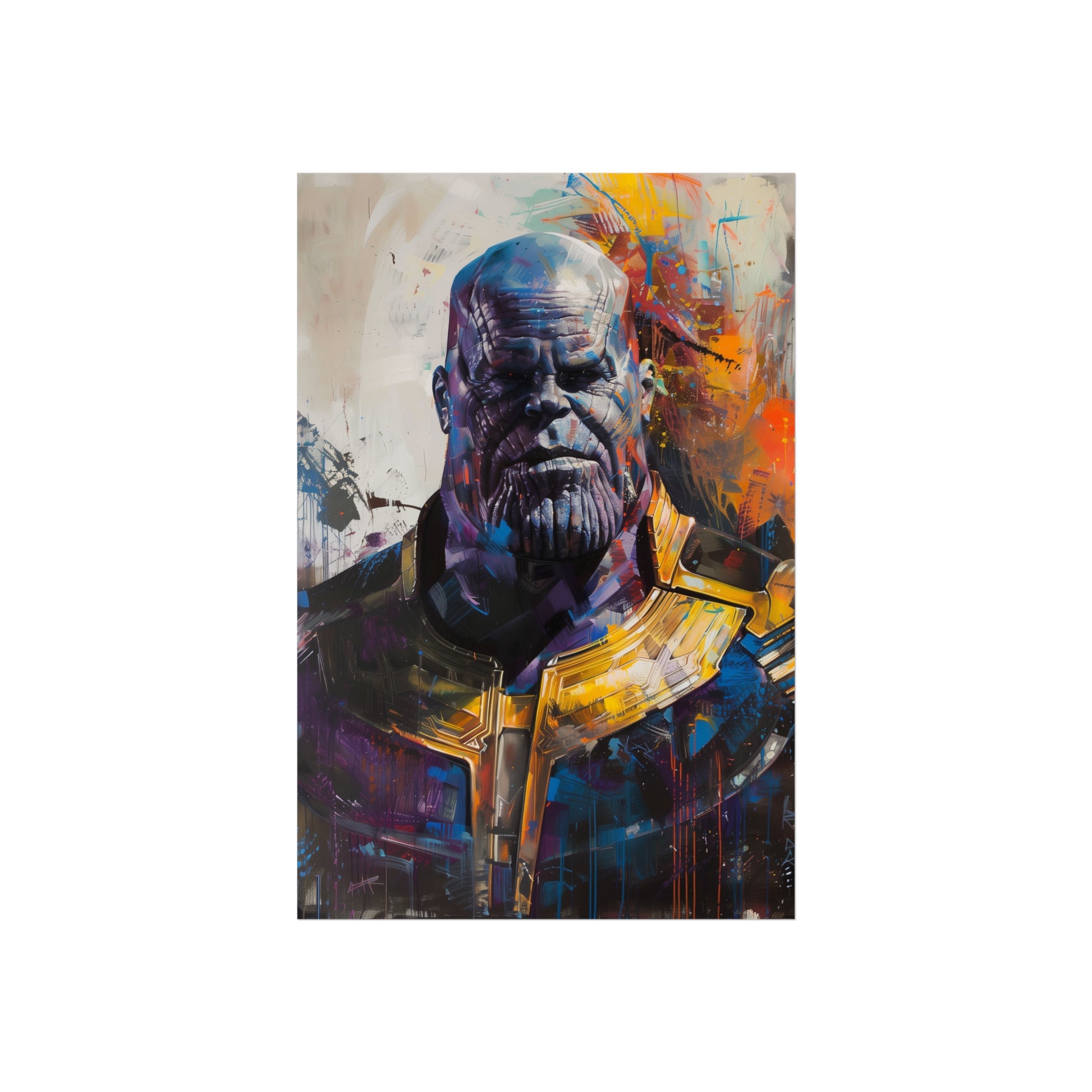 Explore the world of Lego Thanos with this captivating poster featuring the Mad Titan's hidden artistic talent and quest for peace. Perfect for all seasons. Makes a great gift. Check out our shop for more unique posters.