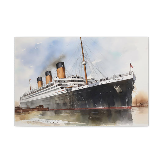 Titanic Ship Canvas Print | Canvas | Art & Wall Decor, Canvas, Fall Picks, Hanging Hardware, Home & Living, Indoor, Top Spring Products, Valentine's Day promotion | Prints with Passion