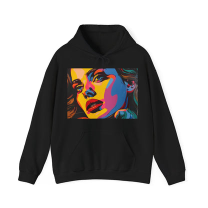 Colorful Pop Art Hoodie for Creative Expression | Hoodies | DTG, Hoodies, Men's Clothing, Regular fit, Unisex, Women's Clothing | Prints with Passion