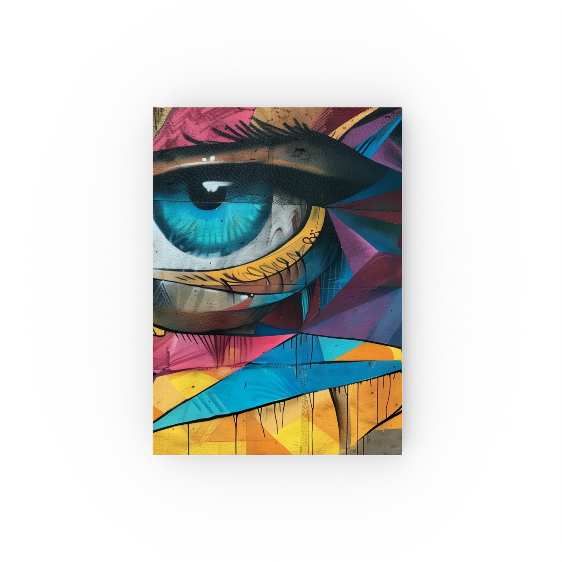 "Vibrant Street Art Chronicles Graffiti Journal - unleash your inner artist with bold tags and colorful murals, perfect for urban inspirations and streetwise style! High-quality and versatile, makes a great gift. Shop now!"