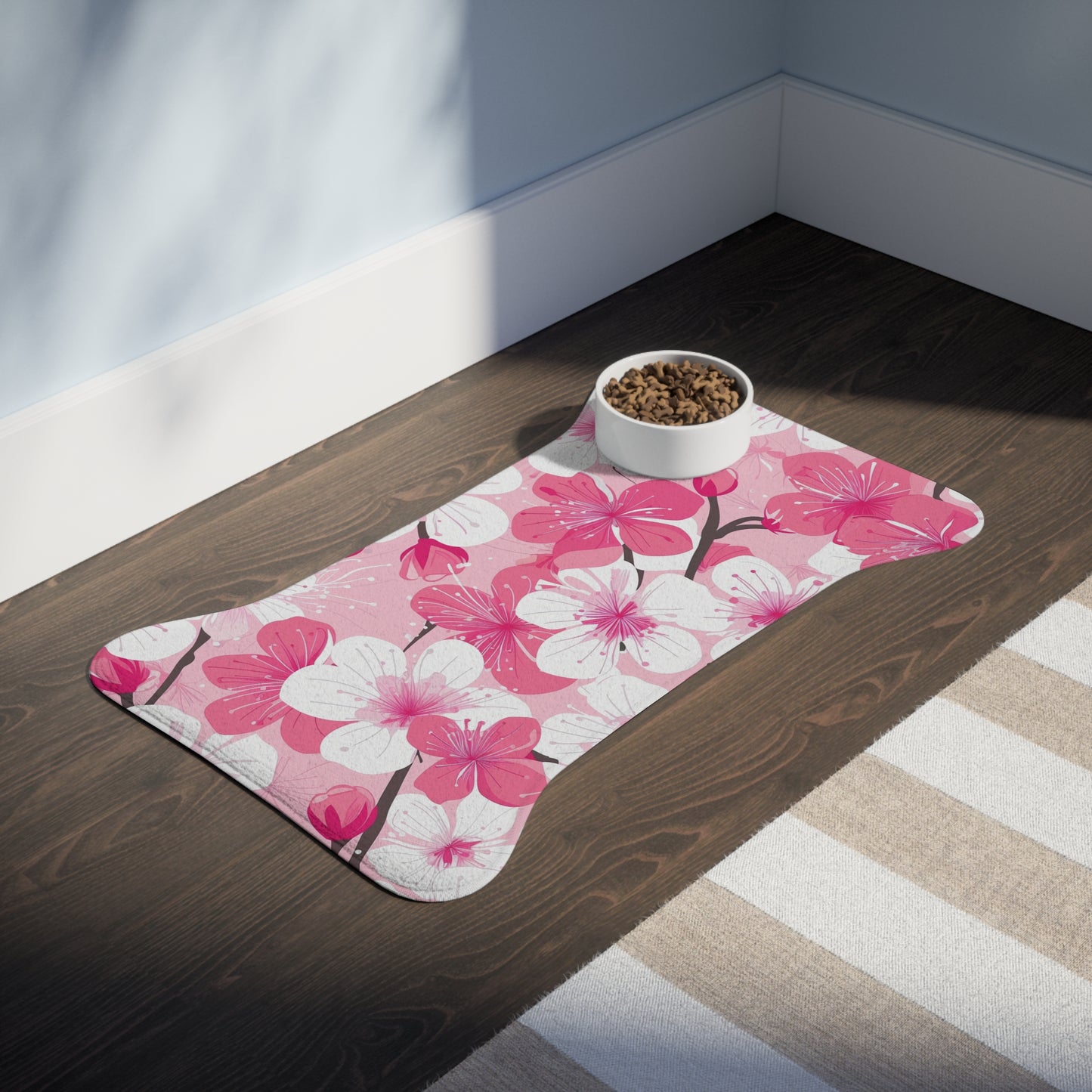 Chic Geometric Pet Feeding Mat