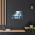 Crowd of Ghosts Walking Through a City — Canvas Wall Art — Product Detail View 8