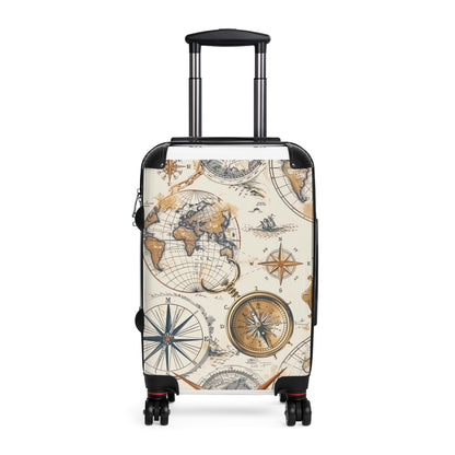 Travel the world with style: Vintage Maps Suitcase