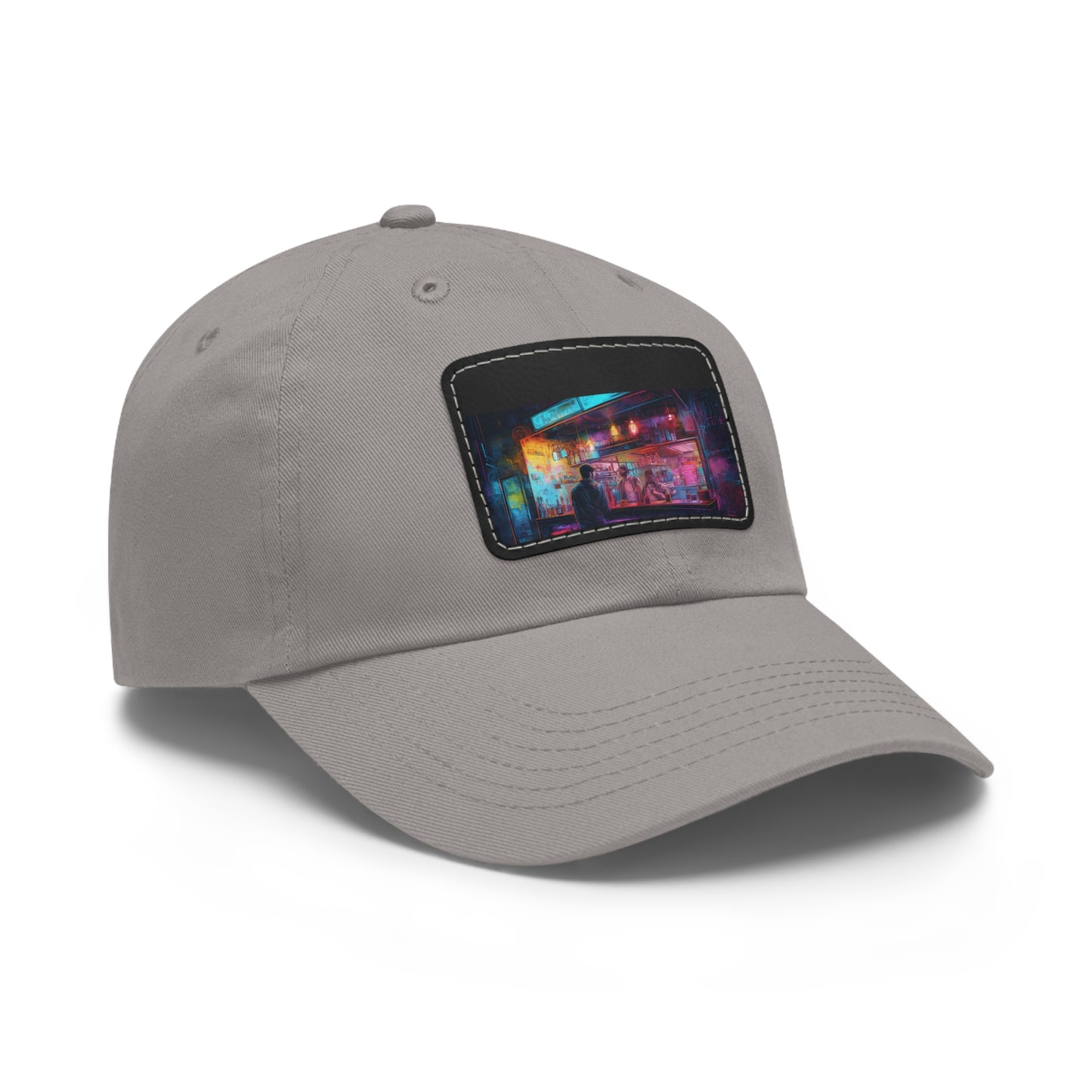 Neon Watercolor Splash Baseball Cap