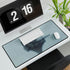 Blizzard Wrapping a Floating Castle — XL & XXL Desk Mat — 3mm Non-Slip Natural Rubber Base Detail