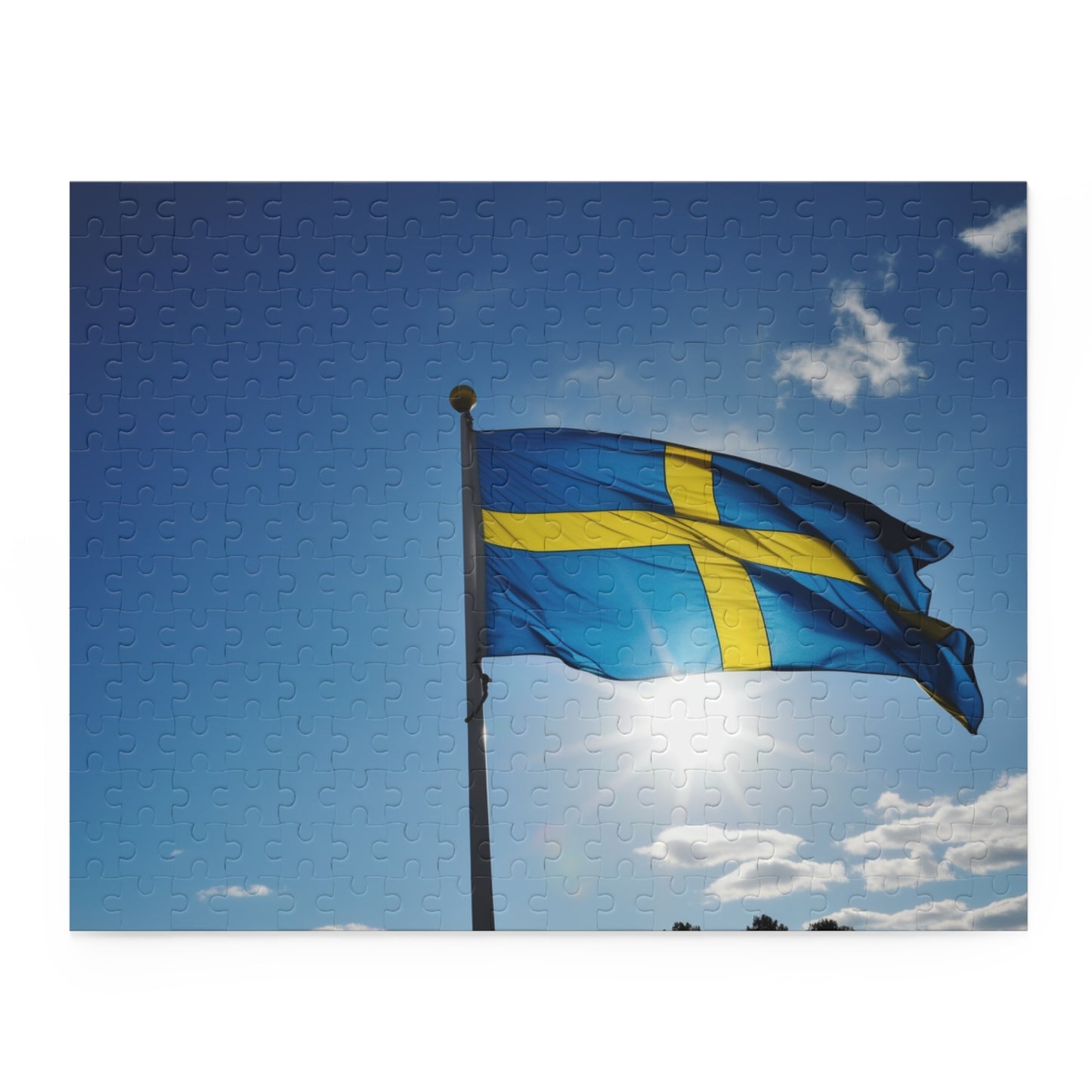 Sweden Flag Jigsaw Puzzle