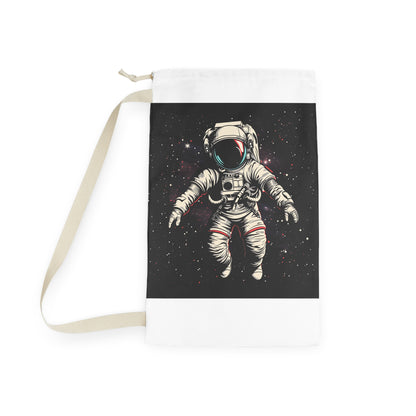 "Space astronaut laundry bag - durable and quirky laundry solution with fun astronaut design"