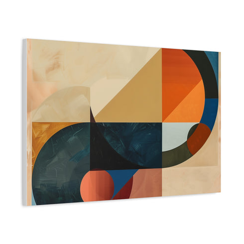 Abstract Geometric — Canvas Wall Art — Product Detail View 6
