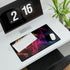 Neon Graffiti of Ancient Runes — XL & XXL Desk Mat — Product Detail View 7