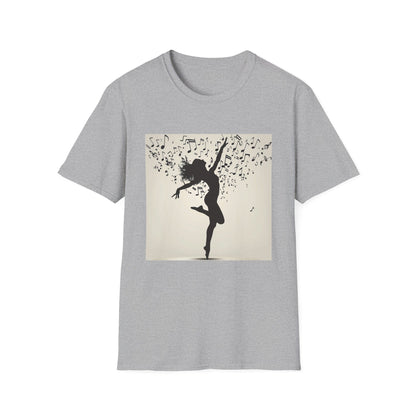 Symphony of Motion: A Dancer's Silhouette in Harmony