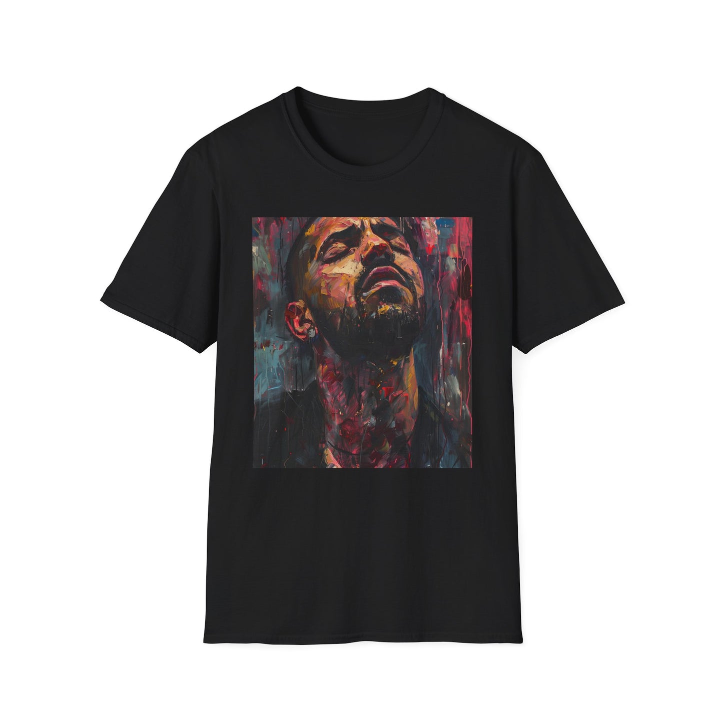 Lyrical Genius: The Poetic Soul of Drake | T-Shirt | Art, Culture, Drake, Graffiti, Mural, Music, Painting, Rap, Street Art, Urban | Prints with Passion