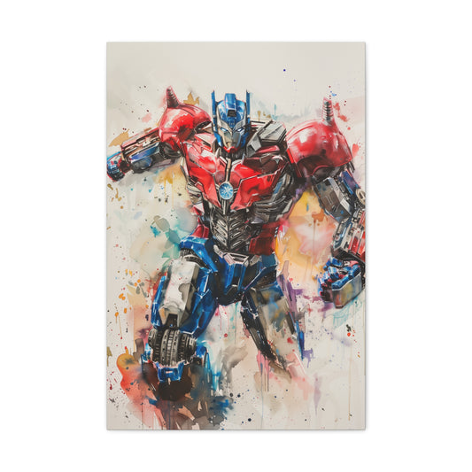 Optimus Prime: Leader of the Autobots Canvas | Canvas | Art & Wall Decor, Canvas, Fall Picks, Hanging Hardware, Home & Living, Indoor, Top Spring Products, Valentine's Day promotion | Prints with Passion