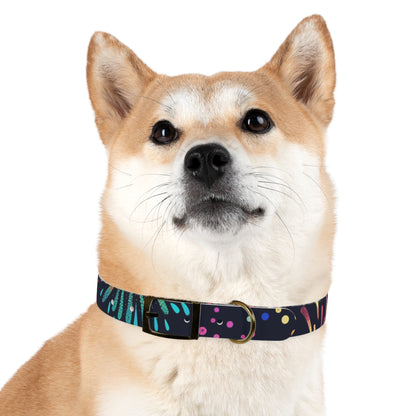 Festive Fireworks Dog Collar: Vibrant and Fun!