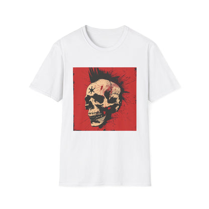 Anarchy's Anthem: Punk Rock Skull T-Shirt