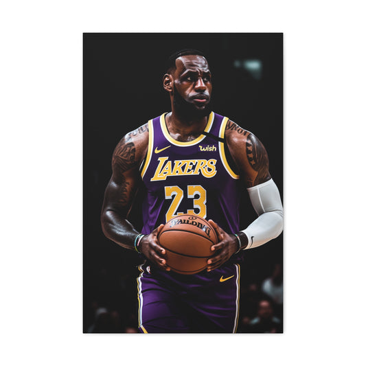 LeBron: A Force of Nature on Canvas: lebron | Canvas | Art & Wall Decor, Canvas, Fall Picks, Hanging Hardware, Home & Living, Indoor, Top Spring Products, Valentine's Day promotion | Prints with Passion