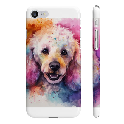 Poodle Perfection:Elegant Pup Phone Case