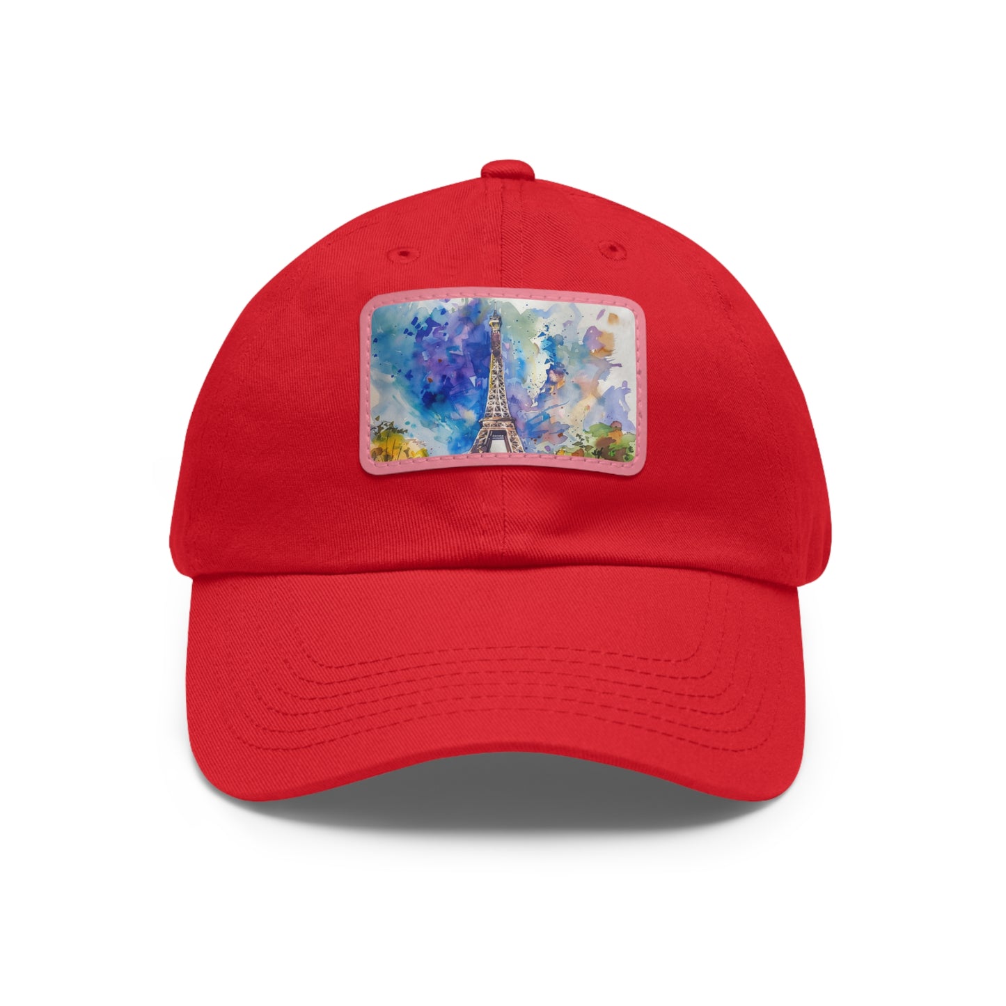 Eiffel Tower Dreams Watercolor Baseball Cap